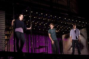 Emma Hunton, Curt Hansen and Preston Sadleir Photo